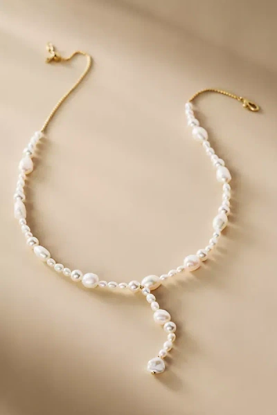 Nadri London Multi-pearl Y-necklace