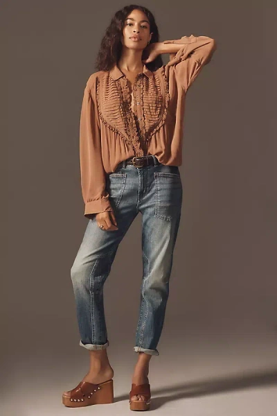 Pilcro The Wanderer Mid-rise Relaxed Jeans By