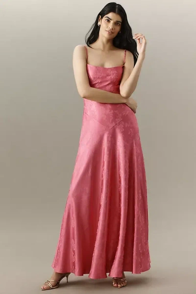 Mare Mare Sleeveless Drop-waist Jacquard Maxi Dress