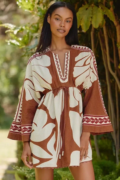 Conditions Apply Ric Rac Printed Kaftan