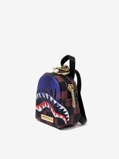 Sprayground Kids Lost In Space Drip Keychain In Blue