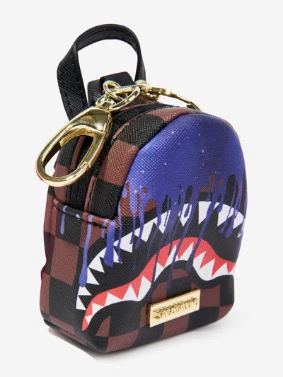Sprayground Kids Lost In Space Drip Keychain In Blue