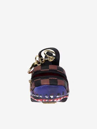 Sprayground Kids Lost In Space Drip Keychain In Blue