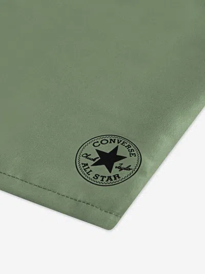 Converse Boys Retro Remix T-shirt And Shorts Set In Gray