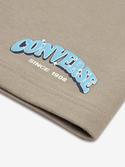 Converse Boys Trail Mix T-shirt And Shorts Set In White