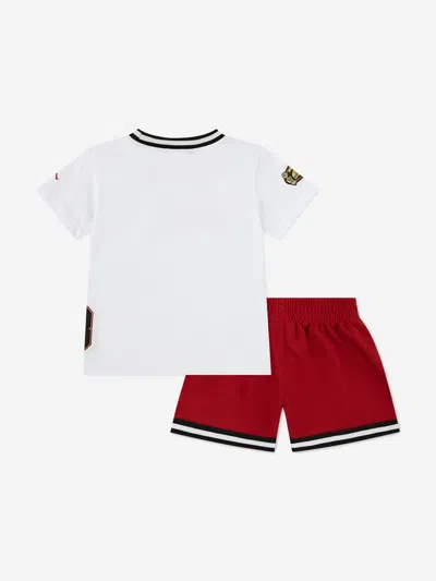 Jordan Boys Infant   Play Off Mesh Shorts Set In White