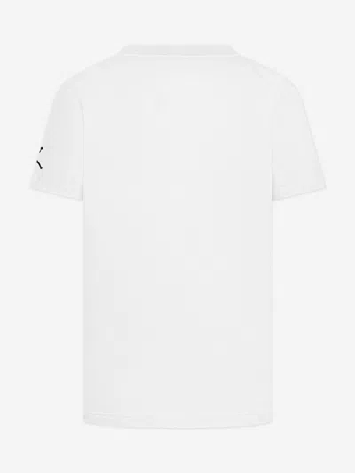 Jordan Boys Aj1 Wave T-shirt In White