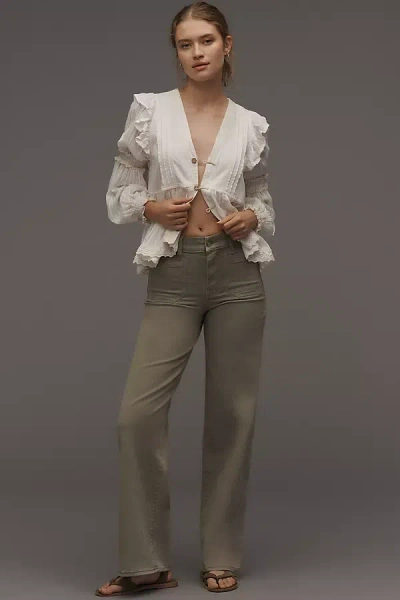 Frame Le Slim Palazzo Modernist High-rise Wide-leg Jeans
