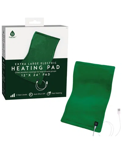 Pursonic Xl Electric Heating Pad In Green