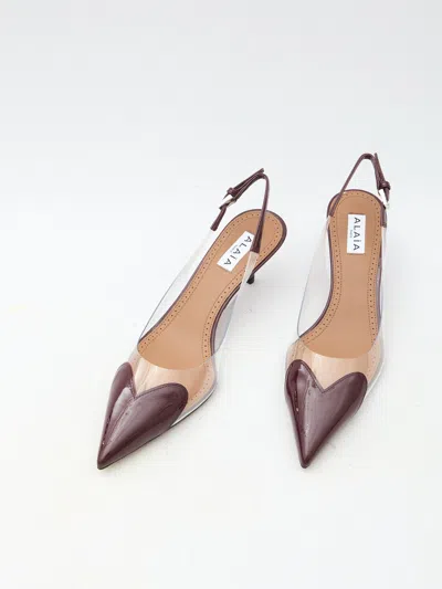 Alaïa Le Coeur 90 Slingback Pumps