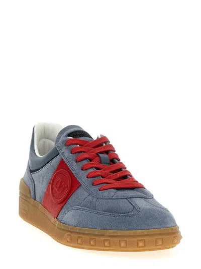 Valentino Suede Leather Upvillage Sneakers
