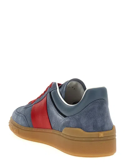 Valentino Suede Leather Upvillage Sneakers