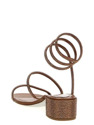 René Caovilla Rene Caovilla Cleo Crystal-embellished Sandals