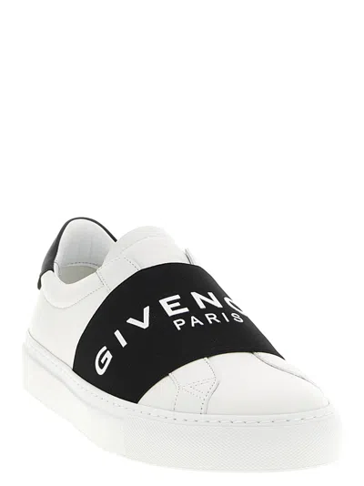 Givenchy Urban Street Sneakers In Leather With Elastic Band