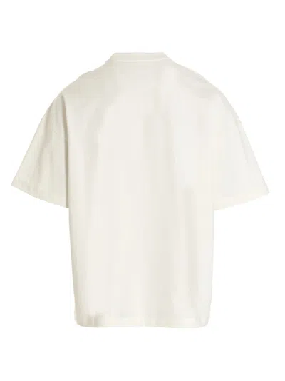 Jil Sander Crewneck Short Sleeves T-shirt In White