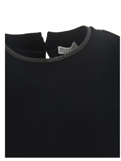 Brunello Cucinelli Embellished Crewneck T-shirt