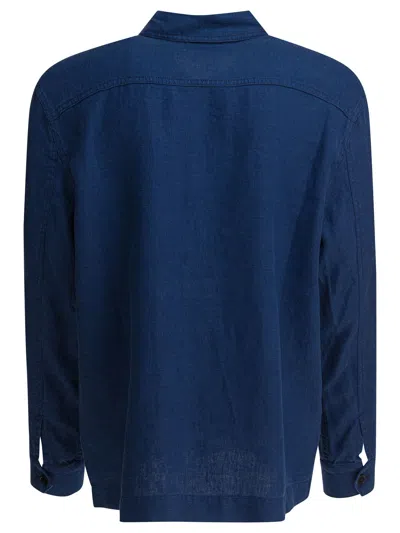 Alex Mill Garment Dyed Work Jacket In Upcycled Denim