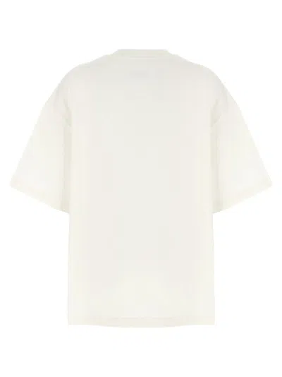 Jil Sander Logo Print T-shirt In White