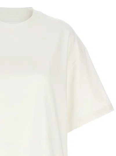 Jil Sander Logo Print T-shirt In White