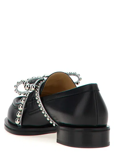 Mach&mach Mach & Mach 'crystal Studs' Loafers