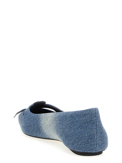 Marc Jacobs 'the Denim Kat' Ballet Flats