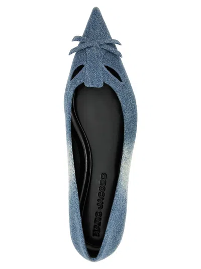 Marc Jacobs 'the Denim Kat' Ballet Flats