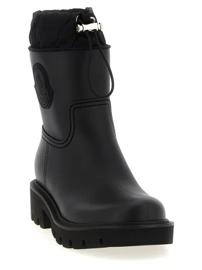 Moncler Boots In Black