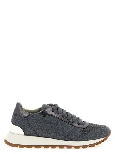 Brunello Cucinelli Runners Precious Toe' Sneakers