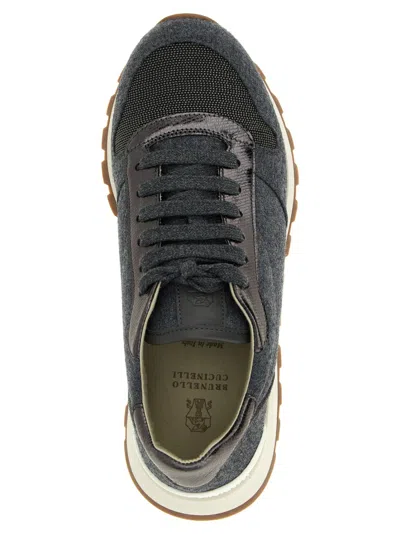 Brunello Cucinelli Runners Precious Toe' Sneakers