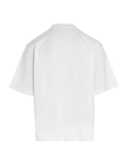 Marni Logo-print Cotton-jersey T-shirt In White