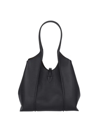 Tod's "t Timeless" Small Tote Bag Black