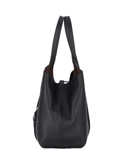 Tod's "t Timeless" Small Tote Bag Black