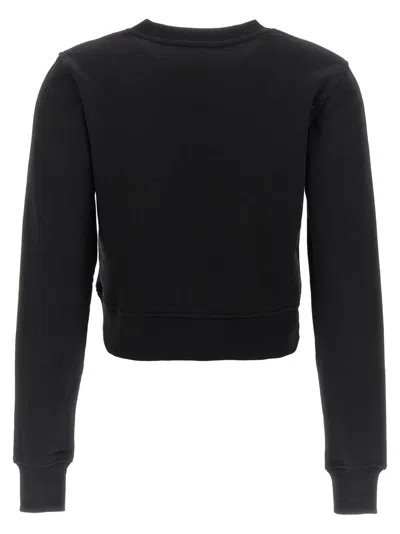 Diesel Cropped Sweatshirt With Distinctive Logo Detail