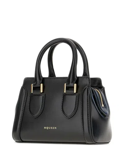 Alexander Mcqueen Birdee Mini Handbag Gold-tone Hardware
