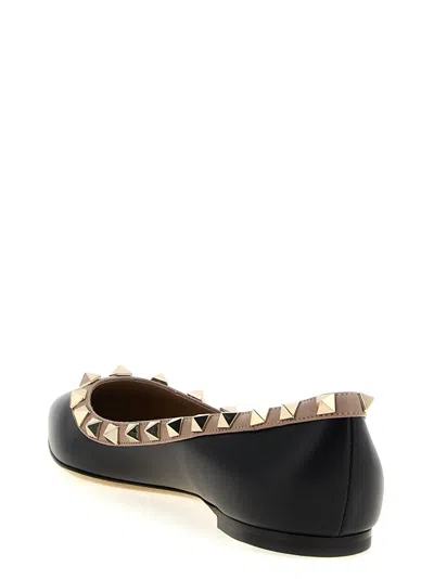 Valentino Rockstud Patent Leather Ballet Flats