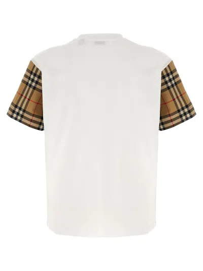 Burberry Regular Logo T-shirt In White