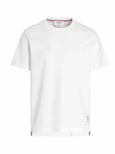 Thom Browne Jersey Relaxed Side Slit Tee Clothing