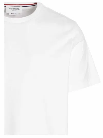 Thom Browne Jersey Relaxed Side Slit Tee Clothing