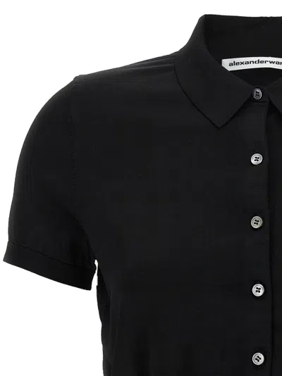 Alexander Wang T T By Alexander Wang Knitwear In Black