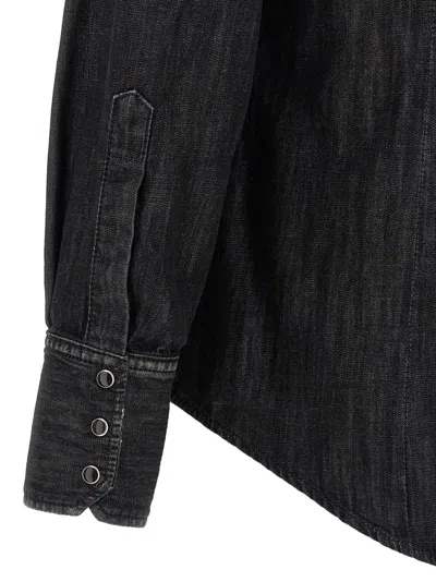 Dsquared2 Dsquared Black Denim Western Shirt