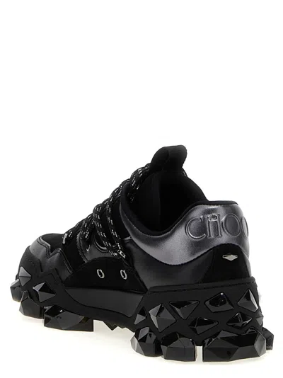 Jimmy Choo Diamond X Ii F Leather Sneakers