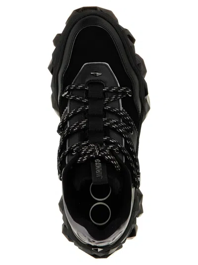 Jimmy Choo Diamond X Ii F Leather Sneakers