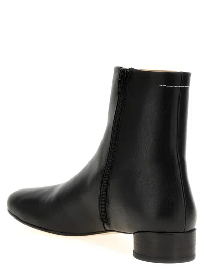 Mm6 Maison Margiela Mm6 By Maison Margiela Ankle Boots With Shaped Toe