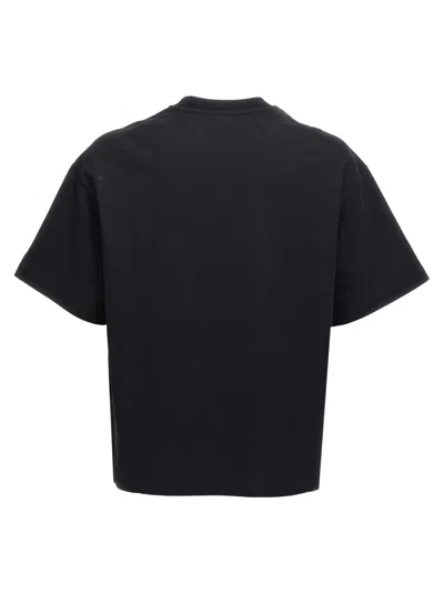 Jil Sander Logo Print T-shirt In Black