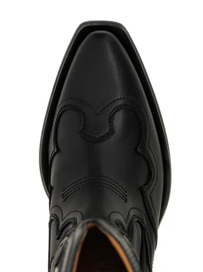 Ganni 'western' Texas Boots
