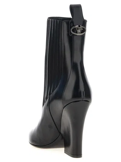 Valentino Vlogo Lockette Booties