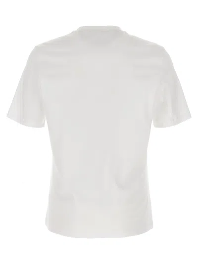 Brunello Cucinelli Crew Neck Graphic Print Short Sleeves T-shirt