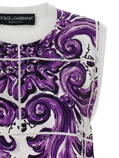 Dolce & Gabbana 'maiolica' Printed Vest