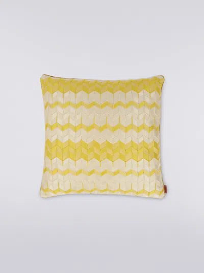 Missoni Tread 40x40 Cm Chevron 3d Effect Cushion
