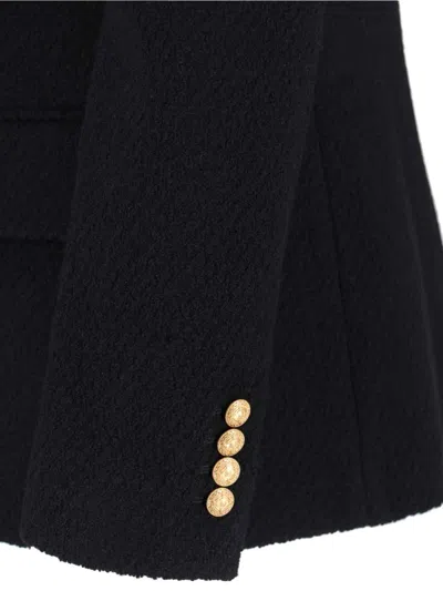 Chloé Double-breasted Black Blazer With Classic Lapel